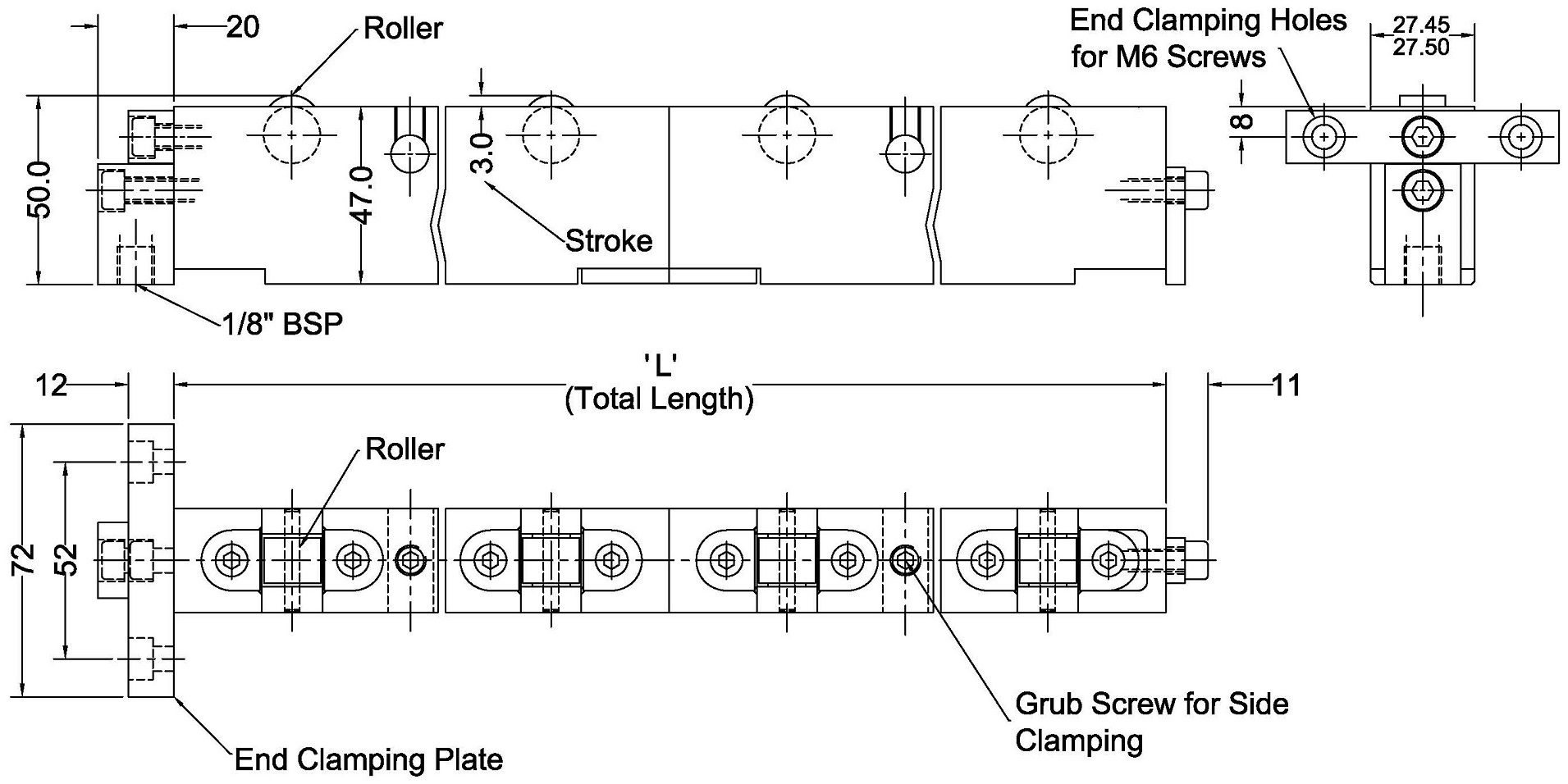 die lifter drawing