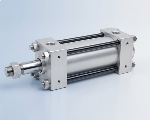 Hydraulic Cylinders With Tie Rod Construction