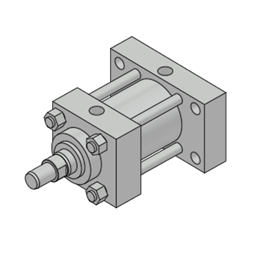 Rear Flange Mounting (ME6)