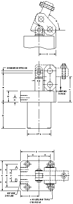 Threaded Port Cylinder Dimension